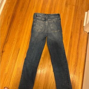 Good American Blue Denim straight Jeans size 00-2